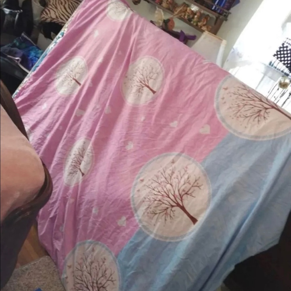 RARE HTF TREE OF LIFE BED SHEET SET FULL